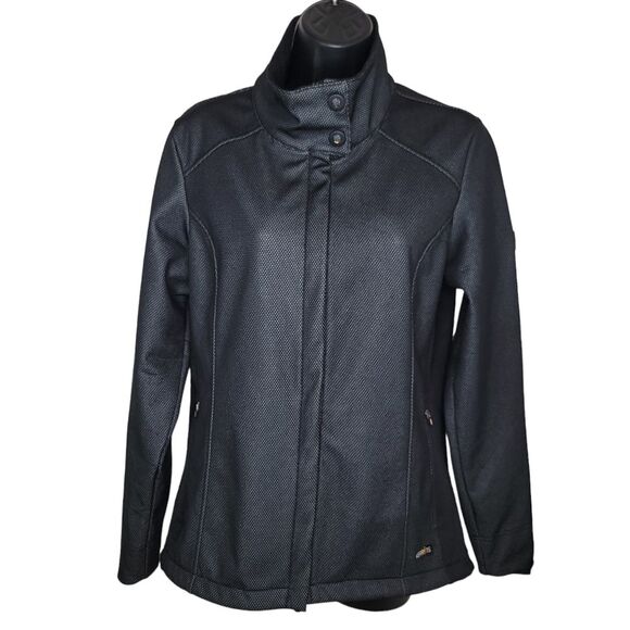 Kerrits Woman's Soft Shell Riding black Jacket size Medium - Picture 1 of 11